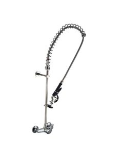   Zuhany falra szerelhető kézi leverető zuhany karos csapteleppel