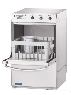   Pohármosogató gép 35x35 mosószer adagolóval és ürítő szivattyúval ipari Aqua A3