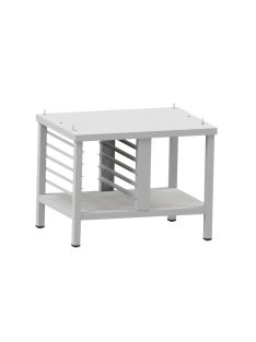   Alépítmény 1x5 tálcás 855x625x650 mm rozsdamentes anyagból Rational vagy Retigo kombi sütőhőz