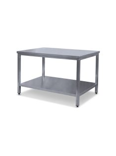   Munkaasztal alsó polccal méret: 120 x 70 x 85 cm hegesztett