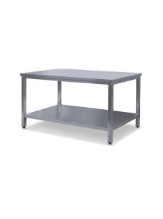   Munkaasztal alsó polccal méret: 280 x 70 x 85 cm hegesztett